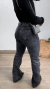 Calça Flare Jeans cinza estonada Lisa - comprar online