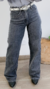 Calça Jeans cinza esgotada Wid leg - comprar online