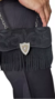 Bolsa country Suede com franjas western Preta na internet