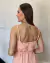 VESTIDO MIDI LINHO NATURAL DC LA CHOCOLE 250082 - comprar online