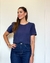CALCA JEANS PALAZZO BLUE ESMERAL 38003 - loja online