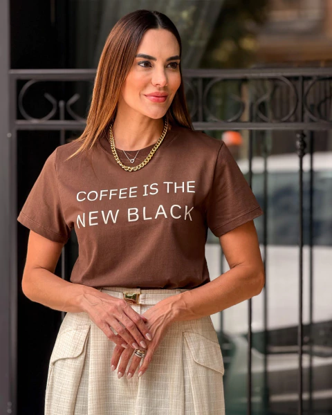 T SHIRT COFFEE IS TEH NEW BLACK IT-SHIRTS 600645