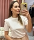 Imagem do T SHIRT BASIC MANGA FRANZIDA ELANOVA 78026