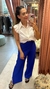 BLUSA BABADO LIZ MASSIE MS041 - Massiê | Loja de Roupas Femininas