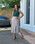 SAIA MIDI VISCOSE COM FENDA HIT D240041