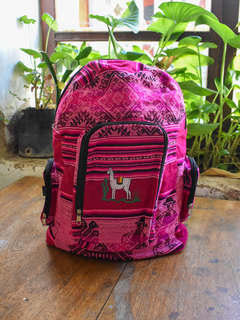 Mochila de Aguayo Grande c/ Llamita - comprar online