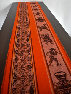 Camino Largo Inca (naranja fuerte)