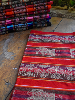 Aguayo inca - 2.30 x 1.15 (rojo) - comprar online