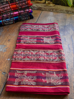 Aguayo inca - 2.30 x 1.15 (bordó)