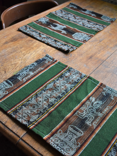 Individual Inca (verde militar) - comprar online