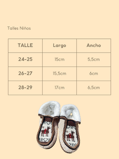 Pantuflas Corderito para Niños - tienda online