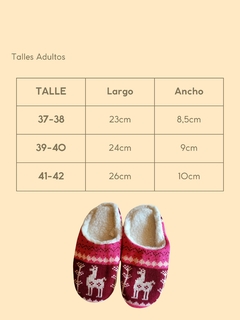 Pantuflas Norteñas - comprar online