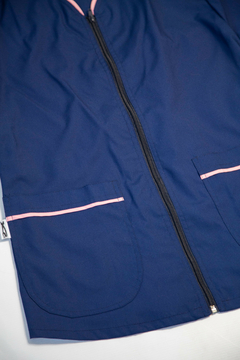 Chaqueta con Cierre vivos Rosa - Base Azul en internet