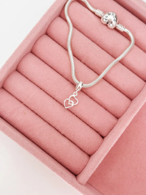 Berloque Dois Corações