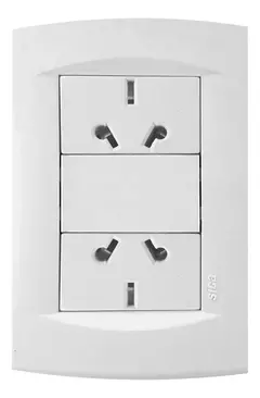 Llave De Luz Armada Sica Línea Life Blanco ( Pack20u ) - comprar online