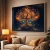 Quadro Decorativo Florais e Folhagens Árvore da Vida VI