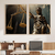 Kit 2 Quadros Decorativos Profissões Direito Balança da Justiça Deusa Temis - comprar online