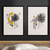 Kit 2 Quadros Decorativos Geométrico Natural