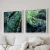 Kit 2 Quadros Decorativos Abstrato Geométrico Verde - buy online