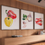 Kit 3 Quadros Decorativos Cozinha