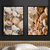 Kit 2 Quadros Decorativos Conchas II