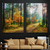 Kit 2 Quadros Decorativos Paisagem De Outono II