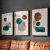 Kit 3 Quadros Decorativos Composição III