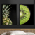 Kit 2 Quadros Decorativos wi e Abacaxi