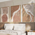 Kit 3 Quadros Decorativos Mulheres Minimalista Linhas