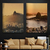 Kit 2 Quadros Decorativos Cidades Rio de Janeiro Por do Sol - comprar online