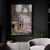 Quadro Decorativo Cidade Paris Pintura II