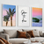 Kit 3 Quadros Decorativos Praia e Gratidão - buy online
