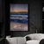 Quadro Decorativo Paisagem Praia Mar Entardecer