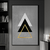 Quadro Decorativo Triângulos III - buy online