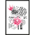 Quadro Decorativo Geométrico Rosa I on internet