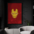Quadro Decorativo Homem de Ferro Capacete Heróis