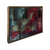 Quadro Decorativo Abstrato Colorido Vermelho Azul