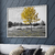 Quadro Decorativo Árvore Ipê Amarelo Natureza Preto e Branco - buy online