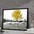 Quadro Decorativo Árvore Ipê Amarelo Natureza Preto e Branco
