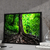 Quadro Decorativo Árvore da vida II Verde Raízes