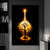 Quadro Decorativo Árvore da vida Dourada Raízes Troncos Estrela - buy online
