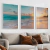 Kit 3 Quadros Decorativos Mar Perfeito - comprar online