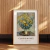 Quadro Decorativo Artista Claude Monet Jerusalem Artichoke Flowers Vaso Flores de Alcachofra - buy online