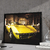 Quadro Decorativo Carros Automobilismo Corvette Amarelo
