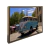 Quadro Decorativo Carros Automobilismo Kombi Azul