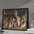 Quadro Decorativo Artista Leonardo Da Vinci The Feast of the Gods