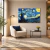 Quadro Decorativo Artista Van Gogh Noite Estrelada