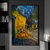 Quadro Decorativo Artista Van Gogh Terraço - comprar online