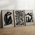 Kit 3 Quadros Decorativos Henry Matisse Escultura PB - comprar online