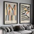 Imagem do Kit 2 Quadros Decorativos Artista Bauhaus Minimalista Arte Composição